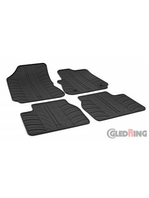 Original Gledring Passform Fußmatten Gummimatten 4 Tlg.+Fixing - BMW i4 G26 Elektro 11.2021->